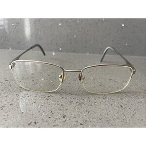 Revolution Eyewear Rev542 Silver Half Rim Eyeglasses Frames ONLY 53-19-145